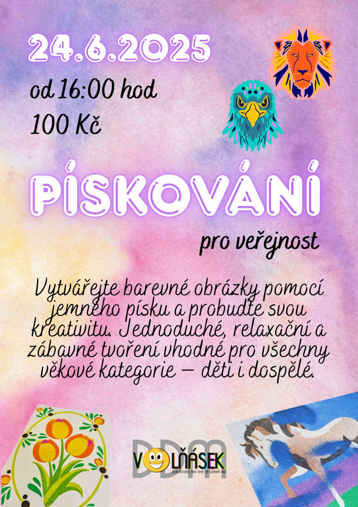 Pískování pro veřejnost