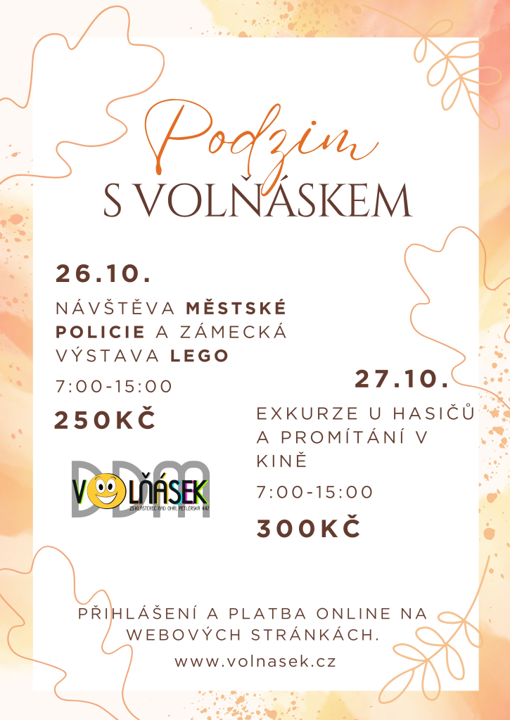 Podzim s Volňáskem - Hasičská mise a filmové dopoledne