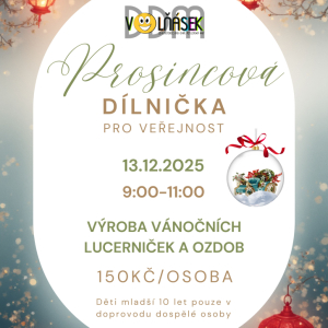 Prosincová dílnička