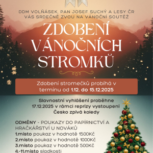 Zdobení vánočních stromků