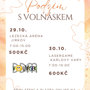 Podzim s Volňáskem - Lezecká aréna